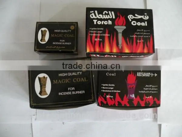 Silver indonesian charcoal 9*2.5*1.2cm