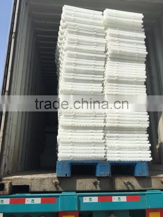 Russia best selling plastic slat for duck goose poultry