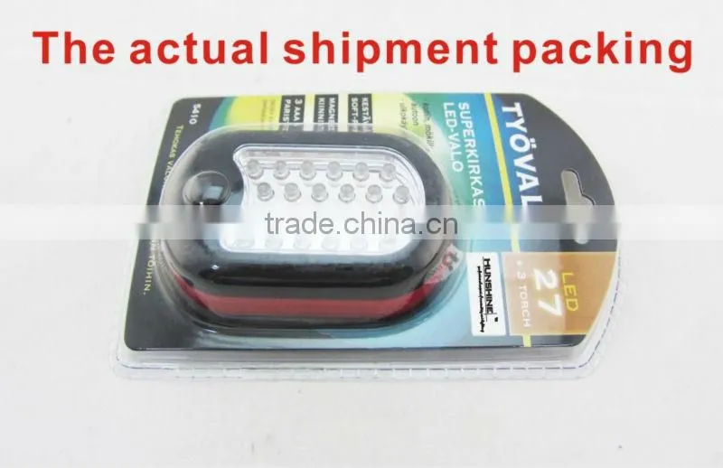 new abs hook magnetic heavy duty led work light with 24+3led