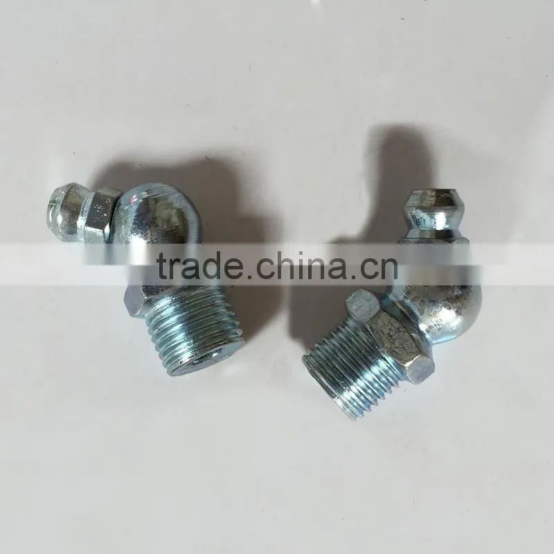 3/8"x24 SAE 45 degree grease fitting