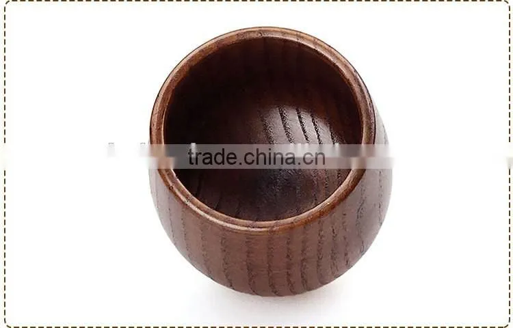 Wooden tea mugs