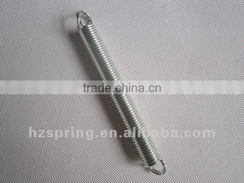 Extension Spring, Double Twisted Full Loop Over Center