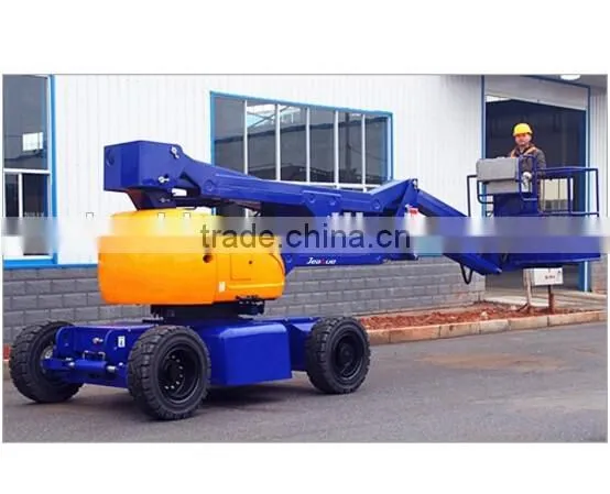 12m 13m crank arm electric aerial work platform