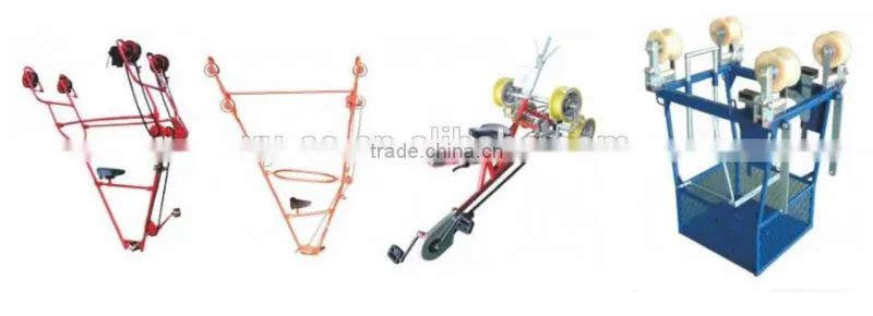 SFS2 Two Conductor Bundle Line Cart Overhead Lines Bicycles to mount accessories and to overhaul.
