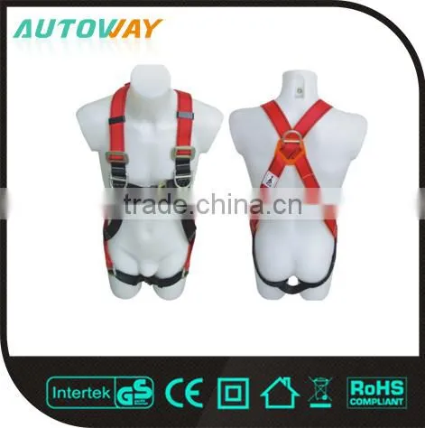 Polyester Fall Protection Safety Belt Full Body Harness