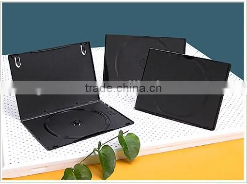 14MM Single and Double Black rectangle dvd gift box