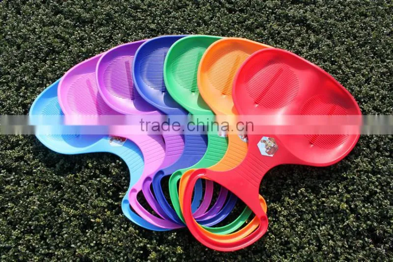 Snow sledge A variety of different colours of Plastic Snow Sledge for Kids and Adults