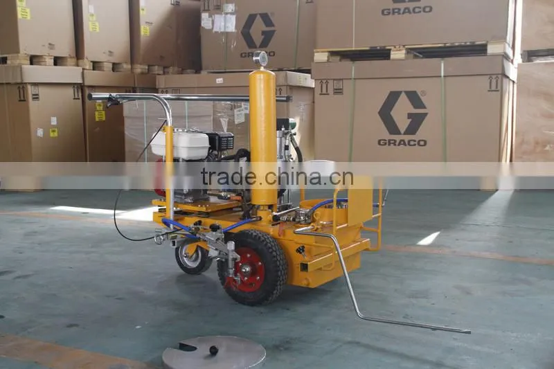 hand push high-pressure cold Solvent Hydraulic spray cold plastic road marking machine