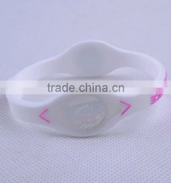 Hot sale!!! Most special promotion gift energy silicon bracelet charms fashion bracelets 2013