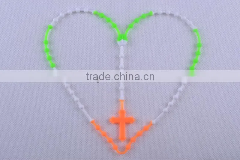 cross silicone necklace
