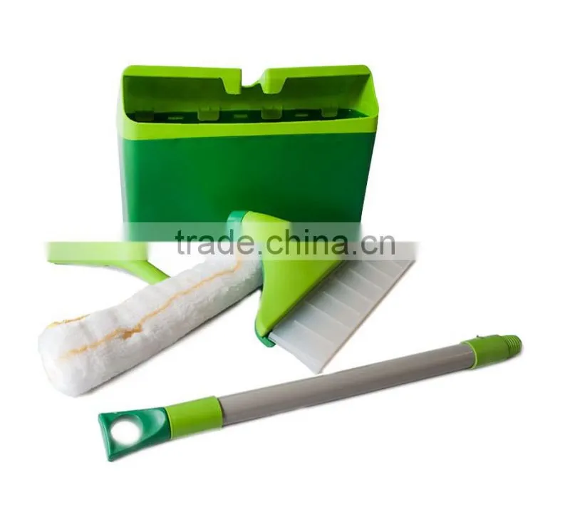 Greenwell 1 China Wholesale silicone long handled window cleaning brush