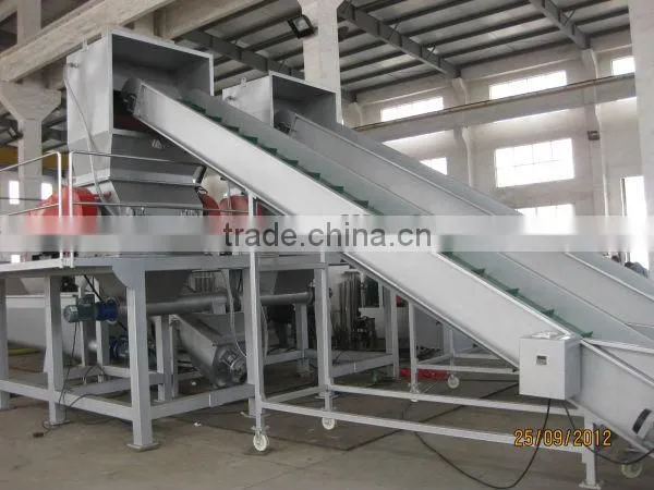 high quality plastic PET recycling line