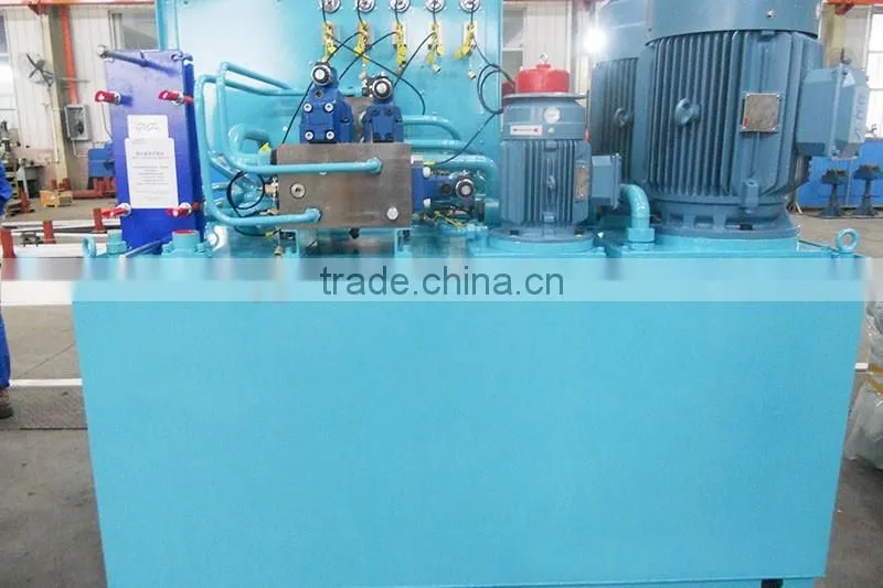 Cement products machinery hydraulic power pack