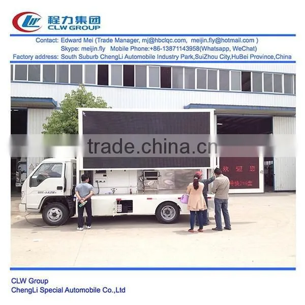 Forland 4*2 type 80 Hp P10 LED led billboard truck