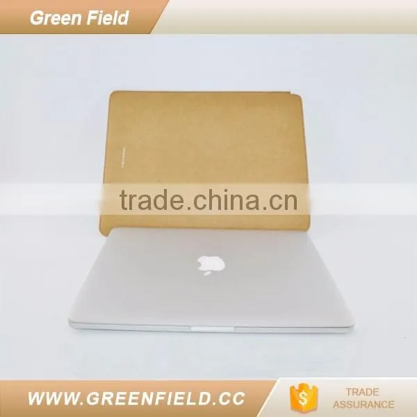 velvet laptop sleeve washable kraft paper 2017