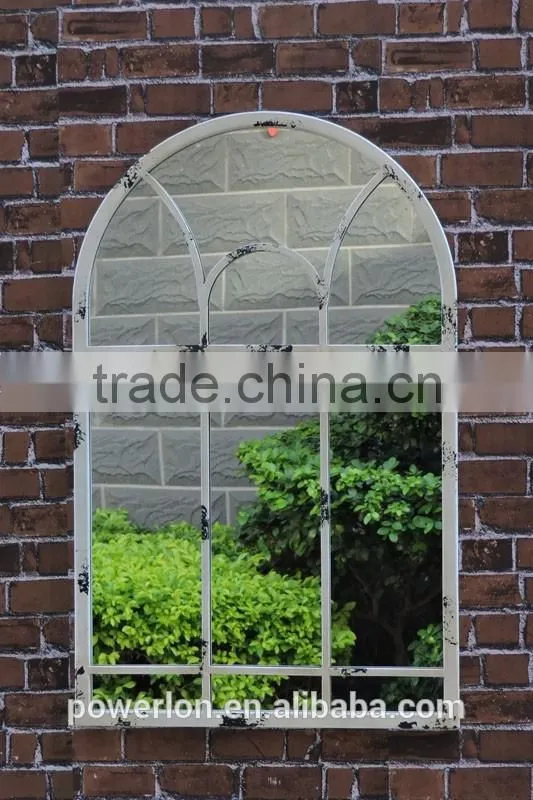 Hand Made Antique Metal Frame Bathroom Mirror