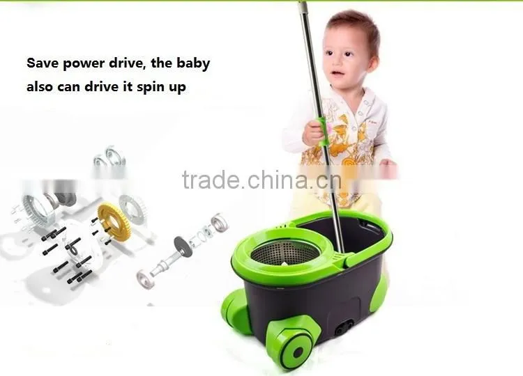power saving system spin mop and easy go mop