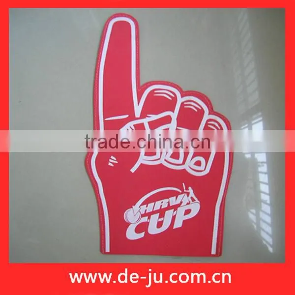Eva Hand Design Personalized Colorful Promotion Foam Hand Sponge