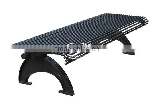 Arlau Cast Aluminum Patio Furniture Polished,Red Metal Outdoor Bench,Metal Mesh Chair Outdoor