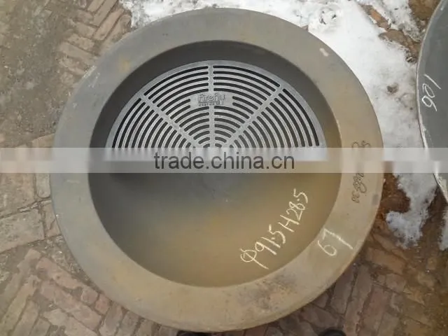 China supplier outdoor cast iron fire pit grill