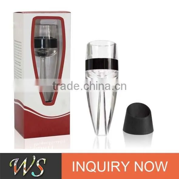 WS-AP04 amazon ABS base red wine pouring aerator