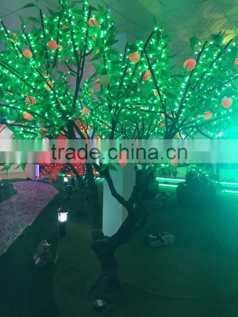 low price led cherry blossom tree,festival decorative led flower trees