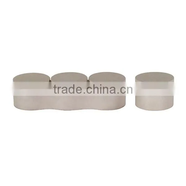 Kitchen accessories Salt pepper with lid concrete salt container