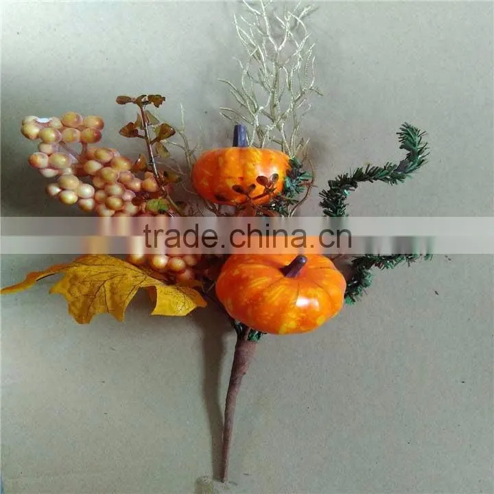 High quality small crafts artificial pumpkins to decorate for event decor