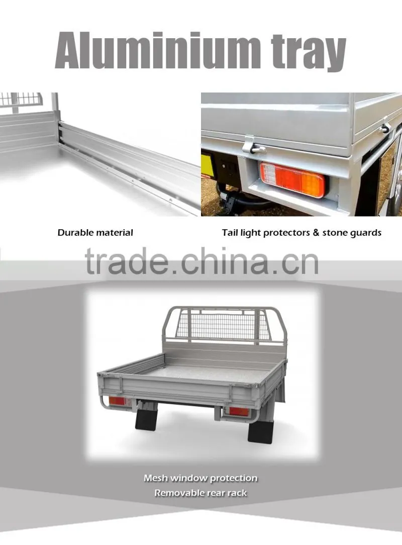 Customized aluminum ute trays for sale