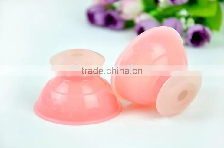 Silicone vacuum suction cupping cup for massage