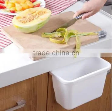 Plastic wall portable storage box/mini trash can