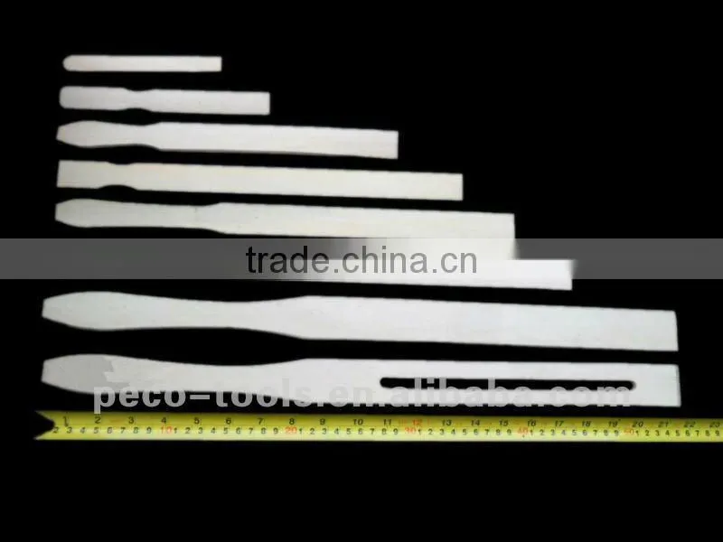 polyfunctional wooden paint stir stick