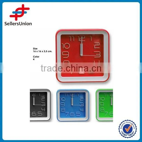 2015 unique round alarm clock, funny&fancy alarm clock, colorful clock