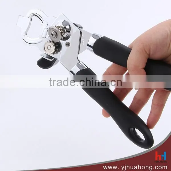 Comfortable plastic handle can opener/tin opener HCO-01H