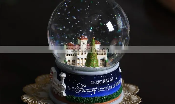 Polyresin decoration snow globe Gifts snow globe Wholesale