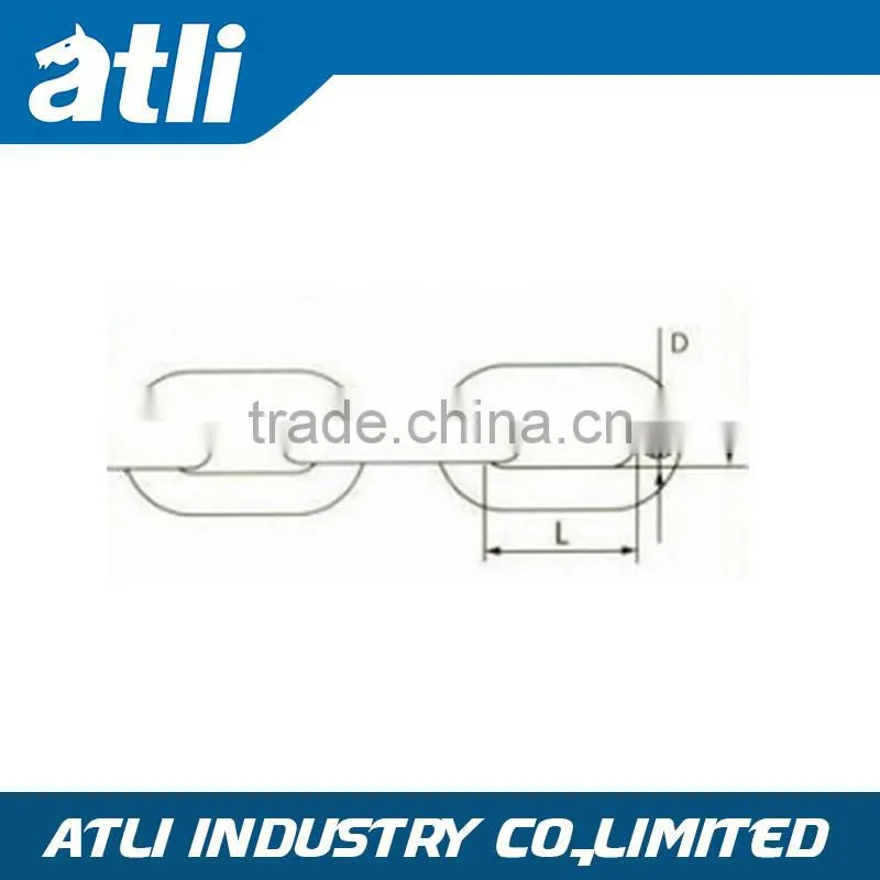 High tensile black painted Alloy Steel G80 stainless steel link chain