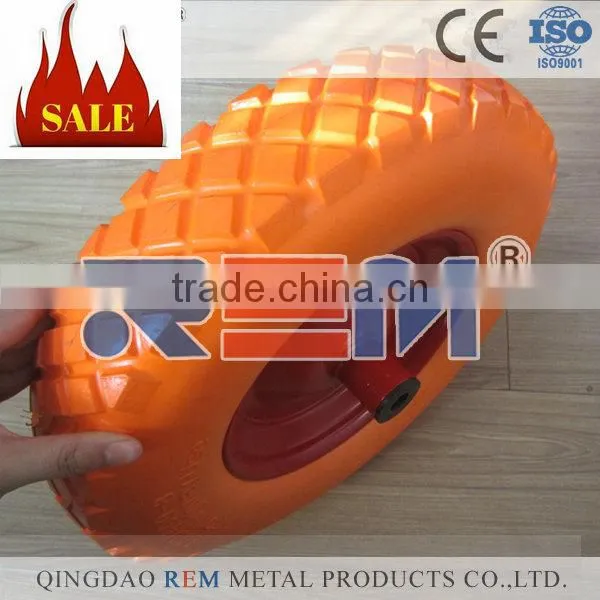 PU wheel for wheel barrow