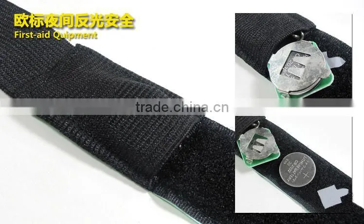 Led Band Reflective Safety Band With Led Lights For Running Cycling Bike Bicycle