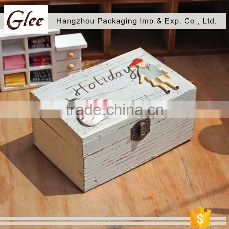 Simple high quality wooden jewellery box