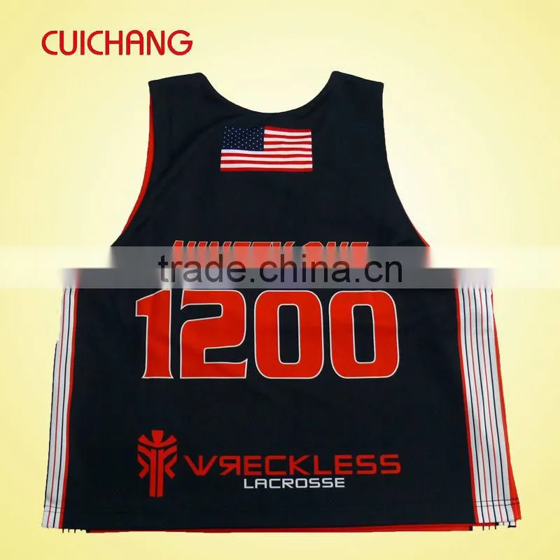 Reversible lacrosse Pinnies