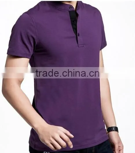 custom t-shirt blank t-shirt fashion design top quality men 100% polo t-shirt