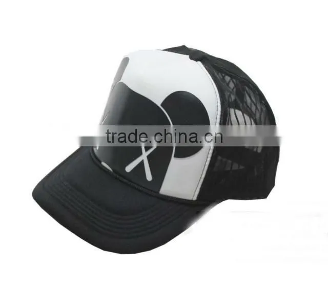 Custom foam mesh printing snapback trucker caps