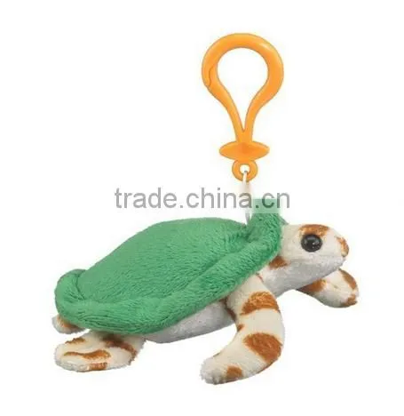 Custom plush tortoise keychain stuffed small turtle toy plush tortoise