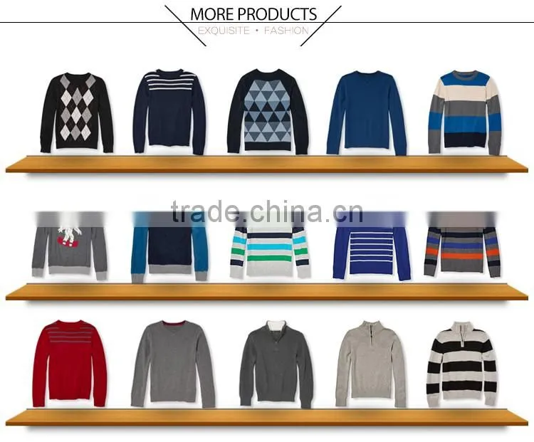 Long-Sleeve Jacquard-Knit Funny Fashion Child Sweater