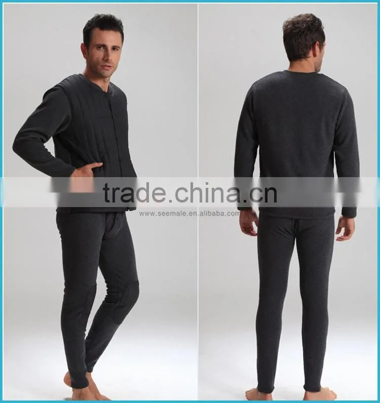 Merino Wool Heated Men Thermal Underwear Polartec Couples Long Underwear Heat Retention Comfort Skins Thermal Underwear Winter