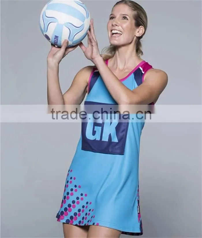 Latest custom design netball dresses netball uniforms volleyball uniform designs