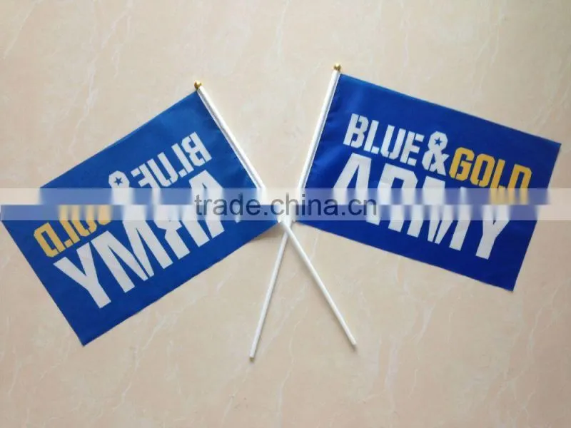 flying design hand flag