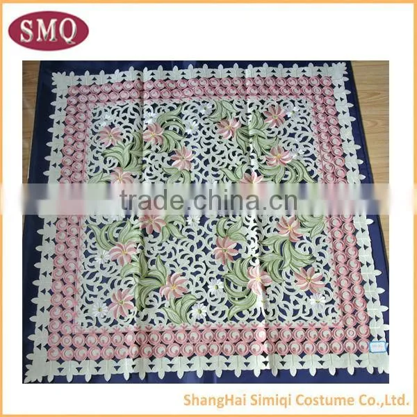 beautiful design embroidery wipe clean tablecloths