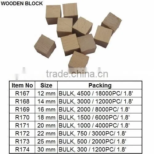 12PCS COLOR WOODEN DICE
