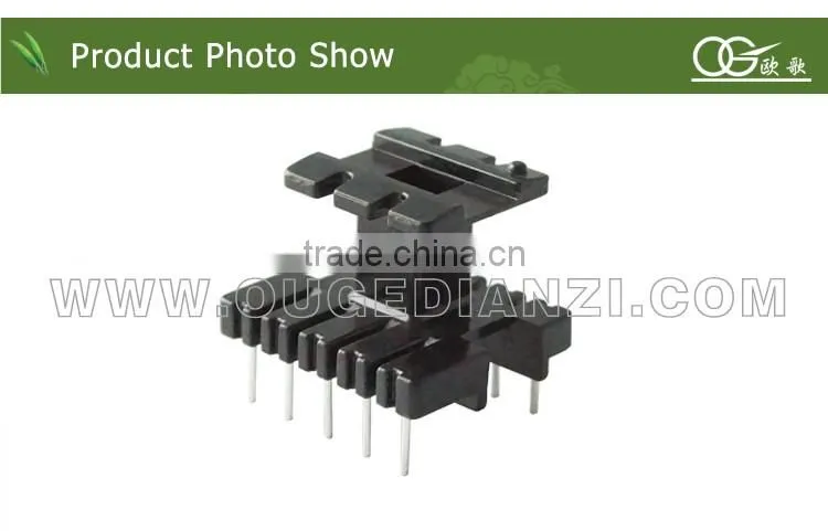 EE25 vertical pin5:5 one side broadening EE type transformer bakelite